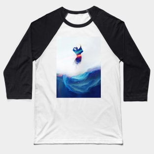 Dancing to be free Universe Baseball T-Shirt